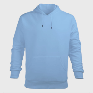 Blue Hoodie Front (Men)