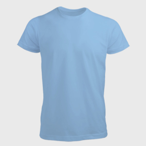 Print On Demand Blue T-Shirt for Men (Unisex)