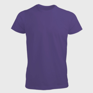 Print On Demand Purple T-Shirt for Men (Unisex)