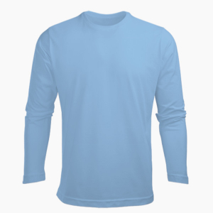 Print On Demand Blue Long Sleeve for Men (Unisex)