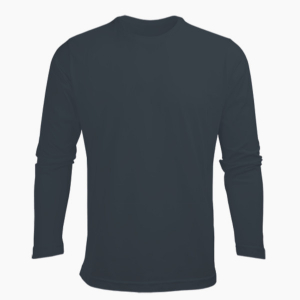 Print On Demand Charcoal Long Sleeve for Men (Unisex)