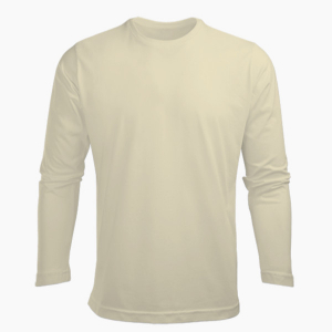 Print On Demand Cream Long Sleeve for Men (Unisex)