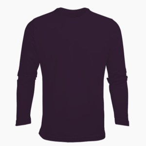 Print On Demand Dark Purple Long Sleeve for Men (Unisex)