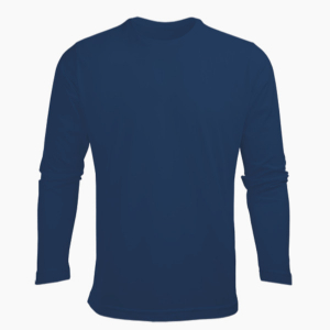 Print On Demand Navy Long Sleeve for Men (Unisex)