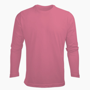 Print On Demand Pink Long Sleeve for Men (Unisex)